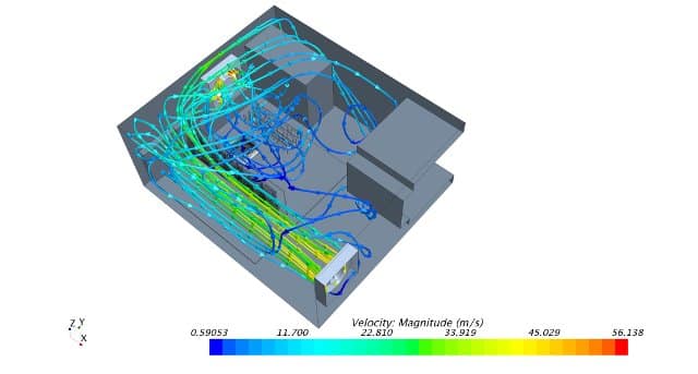 cfd-simulation-for-electronic-cooling cfd-calculation,cfd-simulation,numerical flow simulation,cfd analysis electronics